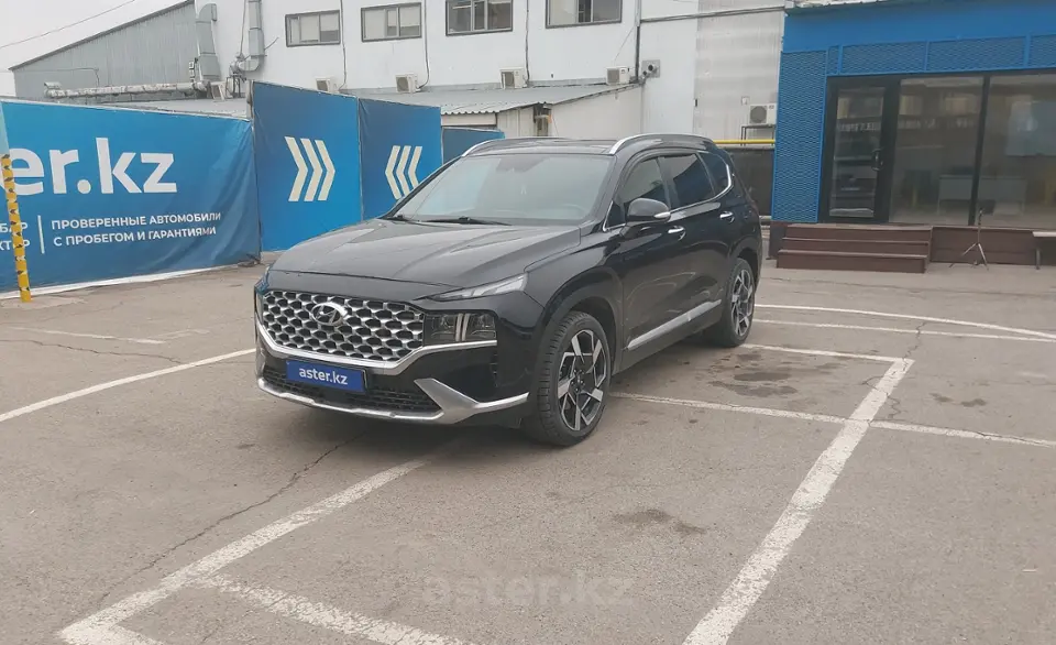 Hyundai Santa Fe 2021 года за 12 500 000 тг. в Алматы