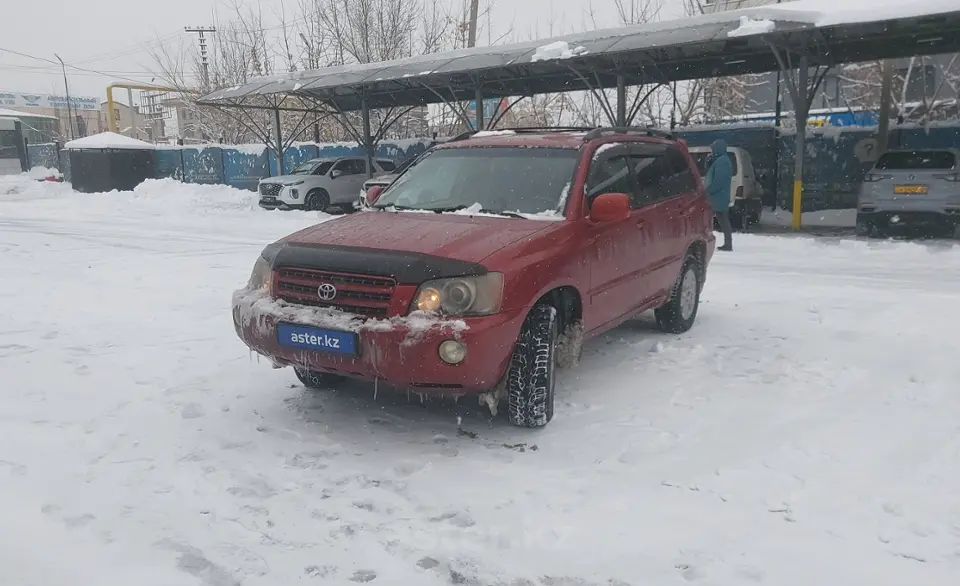 2001 Toyota Highlander