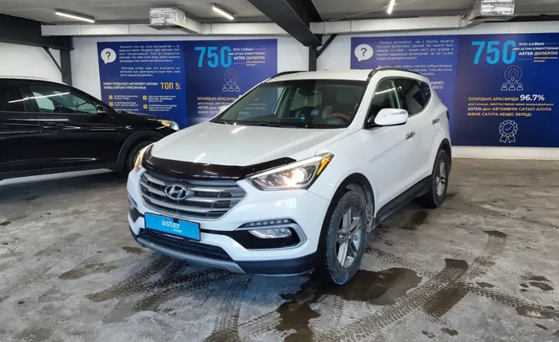 Hyundai Santa Fe 2018 года за 9 800 000 тг. в Астана