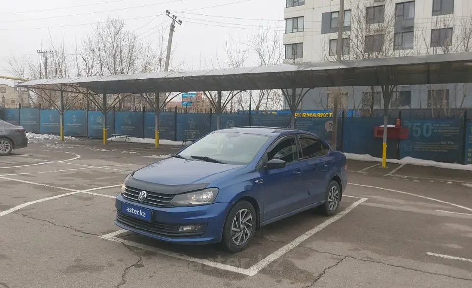 Volkswagen Polo 2017 года за 5 500 000 тг. в Алматы