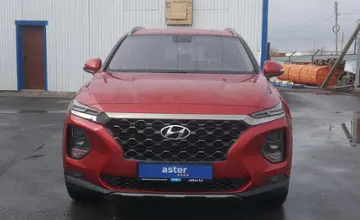 Hyundai Santa Fe 2020 года за 13 000 000 тг. в Атырау фото 2