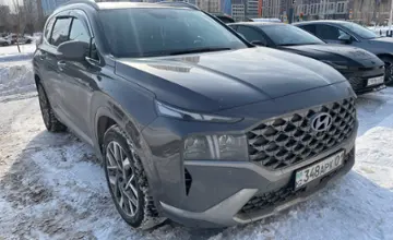 Hyundai Santa Fe 2021 года за 16 000 000 тг. в Астана фото 3