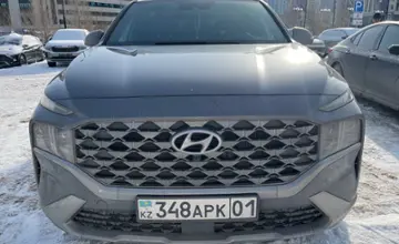 Hyundai Santa Fe 2021 года за 16 000 000 тг. в Астана фото 2