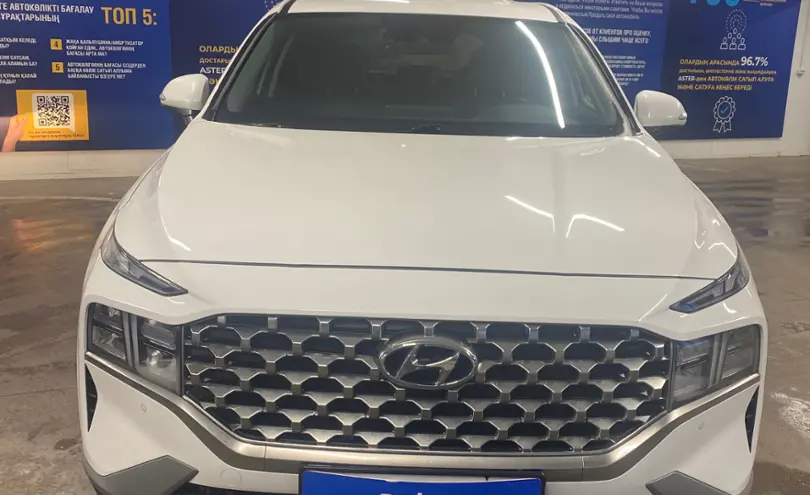 Hyundai Santa Fe 2022 года за 16 000 000 тг. в Астана фото 2