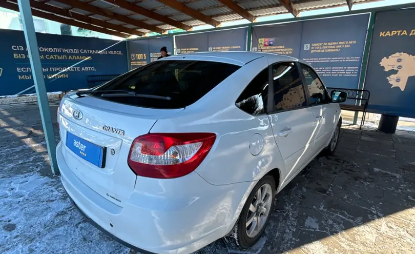 LADA (ВАЗ) Granta 2017 года за 2 500 000 тг. в Талдыкорган фото 5
