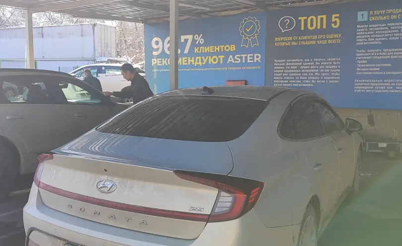 Hyundai Sonata 2023 года за 13 500 000 тг. в Алматы фото 5