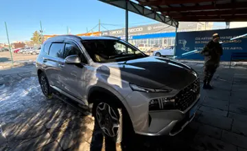 Hyundai Santa Fe 2021 года за 16 500 000 тг. в Талдыкорган фото 3
