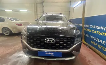 Hyundai Santa Fe 2021 года за 13 000 000 тг. в Астана фото 2