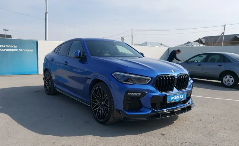 BMW X6 2020 года за 48 000 000 тг. в Шымкент фото 2