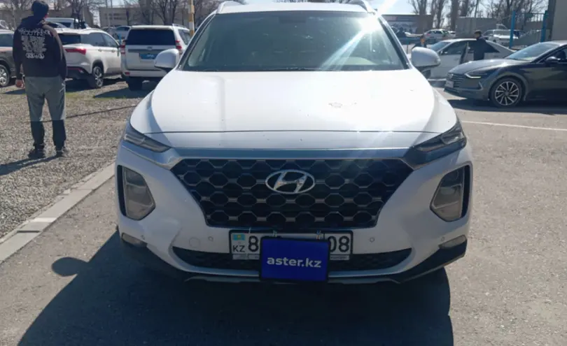 Hyundai Santa Fe 2020 года за 15 000 000 тг. в Тараз фото 2