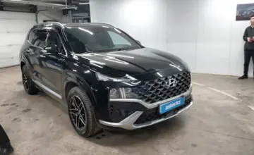 Hyundai Santa Fe 2021 года за 18 000 000 тг. в Астана фото 2