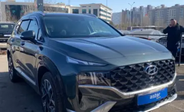 Hyundai Santa Fe 2021 года за 15 000 000 тг. в Астана фото 3