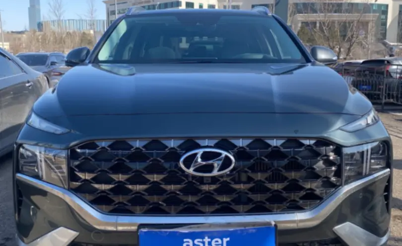 Hyundai Santa Fe 2021 года за 15 000 000 тг. в Астана фото 2