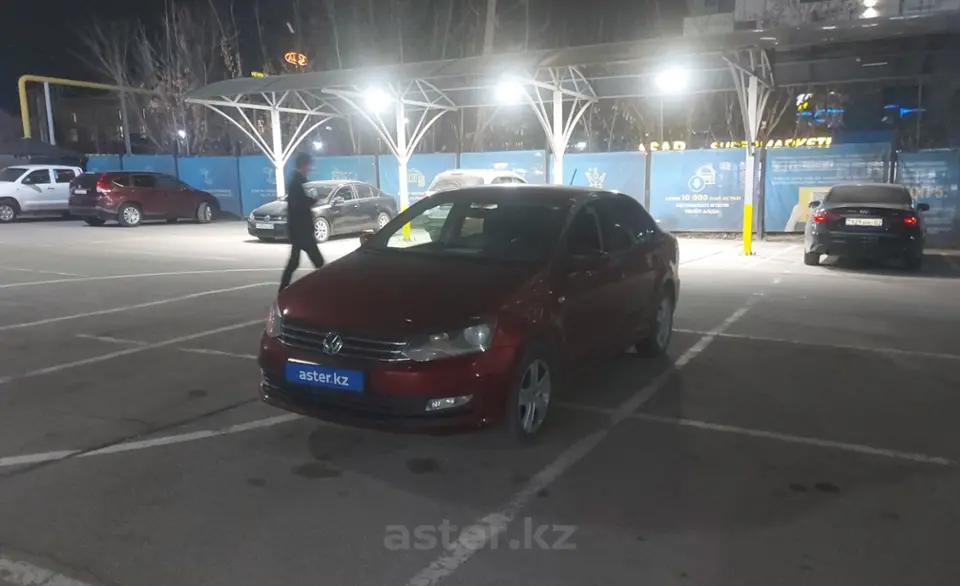 Volkswagen Polo 2015 года за 3 400 000 тг. в Алматы