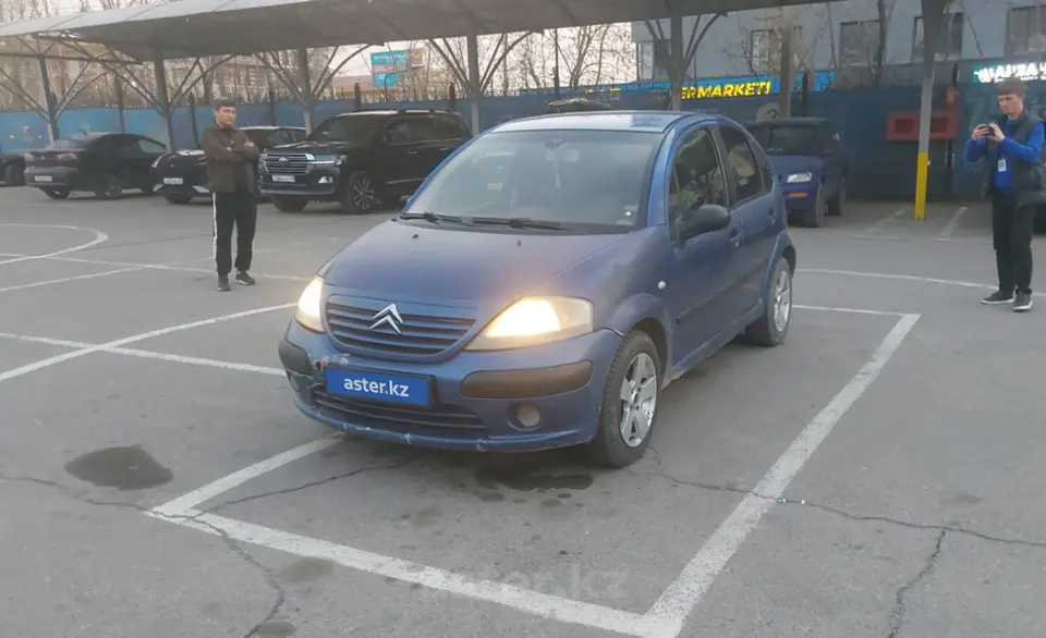 Citroen C3 2003 года за 1 200 000 тг. в Алматы