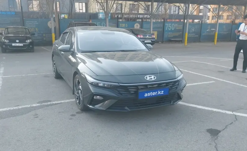 Hyundai Elantra 2024 года за 8 900 000 тг. в Алматы фото 2