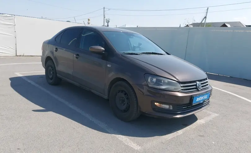 Volkswagen Polo 2016 года за 4 800 000 тг. в Шымкент фото 2