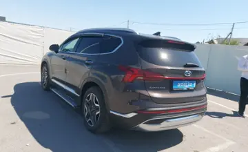Hyundai Santa Fe 2021 года за 16 000 000 тг. в Шымкент фото 4