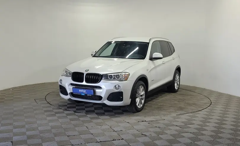BMW X3 2016 года за 8 990 000 тг. в Алматы