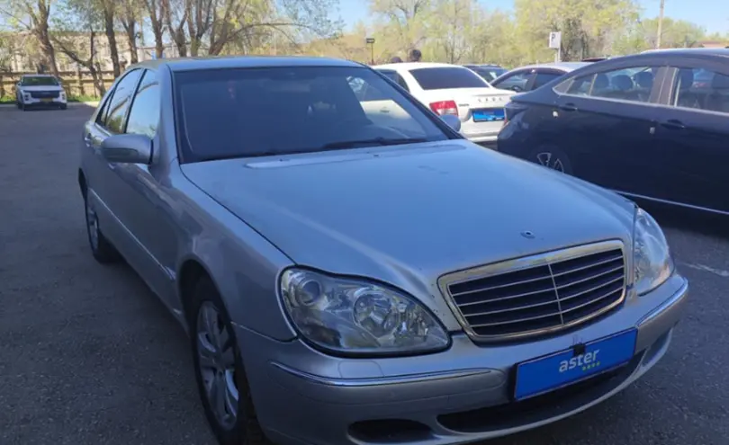 Mercedes-Benz S-Класс 2002 года за 3 500 000 тг. в Актобе фото 3