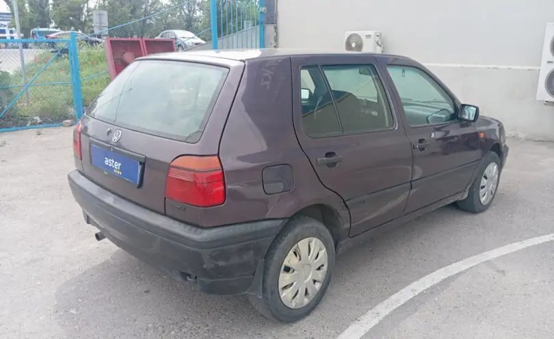 Volkswagen Golf 1993 года за 1 300 000 тг. в Тараз фото 5