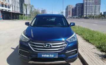 Hyundai Santa Fe 2017 года за 8 500 000 тг. в Астана фото 2