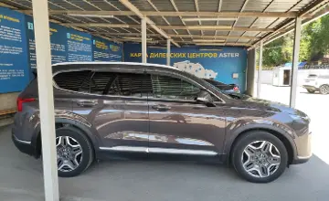 Hyundai Santa Fe 2021 года за 13 000 000 тг. в Алматы фото 4