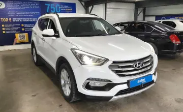Hyundai Santa Fe 2018 года за 9 500 000 тг. в Астана фото 2