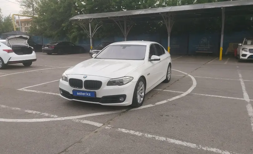 BMW 5 серии 2013 года за 8 500 000 тг. в Алматы