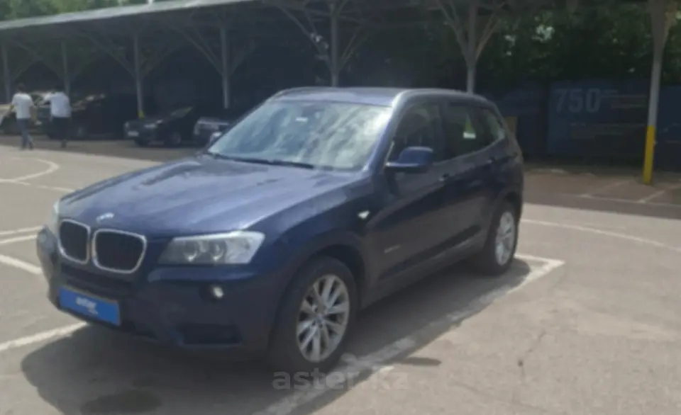 BMW X3 2013 года за 10 000 000 тг. в Алматы