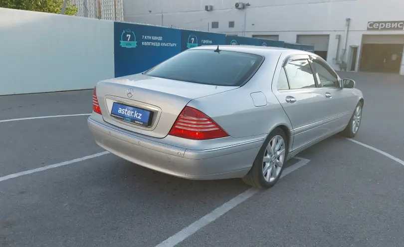 Mercedes-Benz S-Класс 2001 года за 5 500 000 тг. в Шымкент фото 3