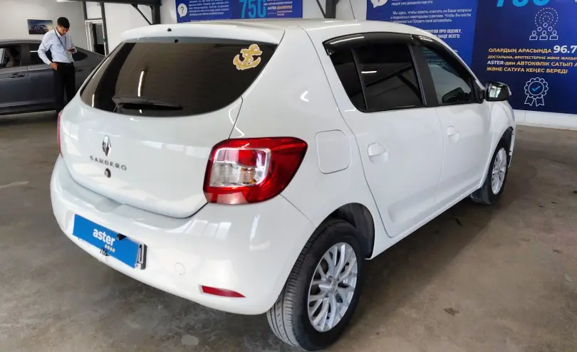 Renault Sandero 2021 года за 6 250 000 тг. в Астана фото 3