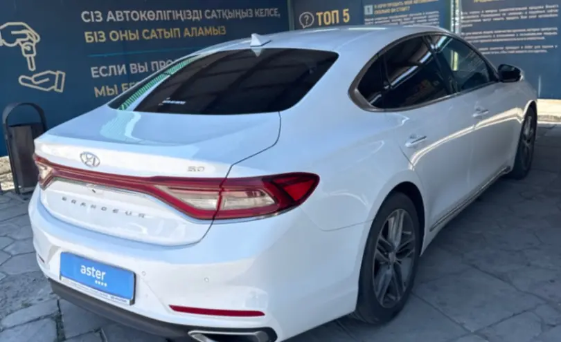 Hyundai Grandeur 2017 года за 11 500 000 тг. в Талдыкорган фото 5