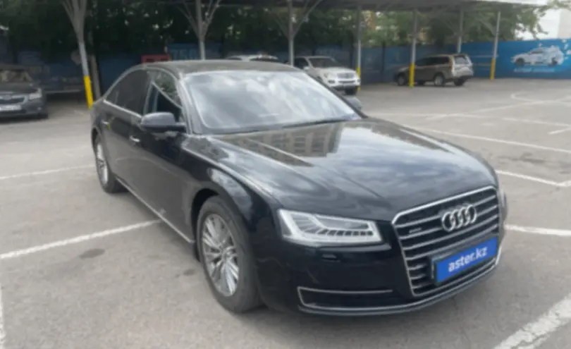 Audi A8 2014 года за 12 300 000 тг. в Алматы фото 2
