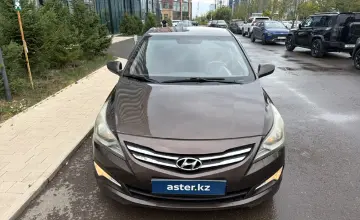 Hyundai Solaris 2015 года за 4 500 000 тг. в Астана фото 2