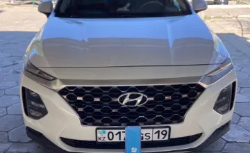 Hyundai Santa Fe 2019 года за 10 500 000 тг. в Талдыкорган фото 2