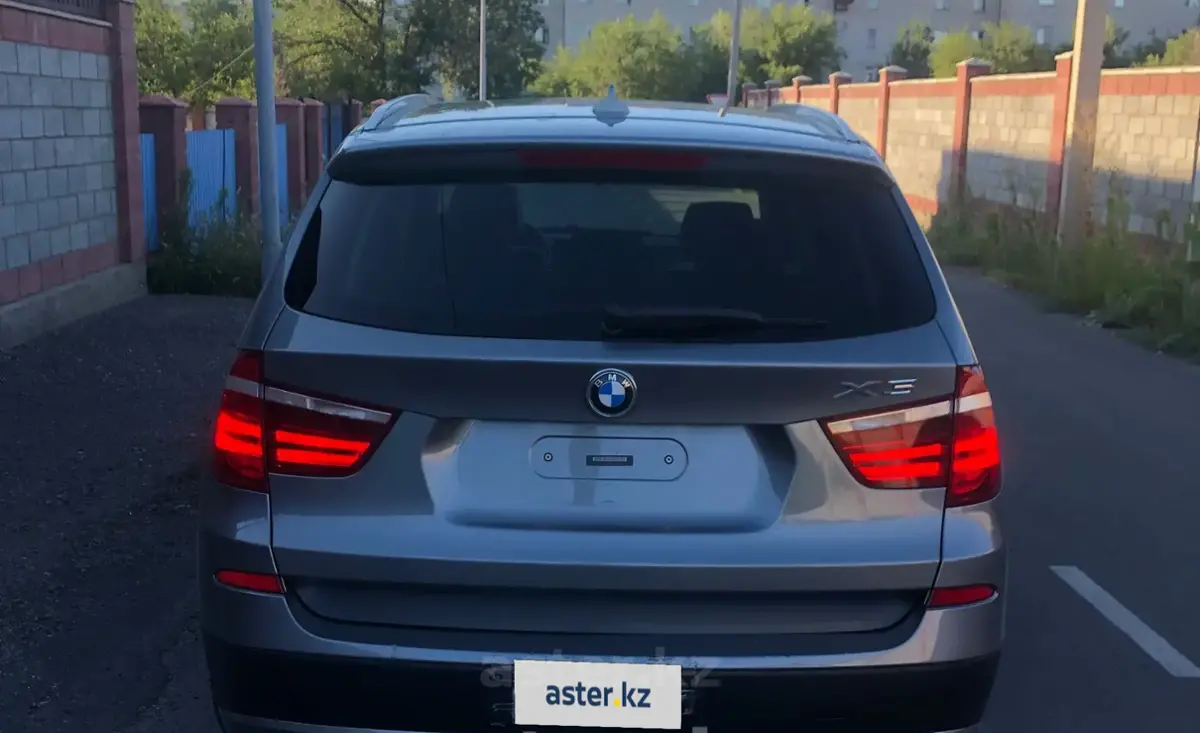 BMW X3 2013 года за 9 500 000 тг. в Талдыкорган фото 2