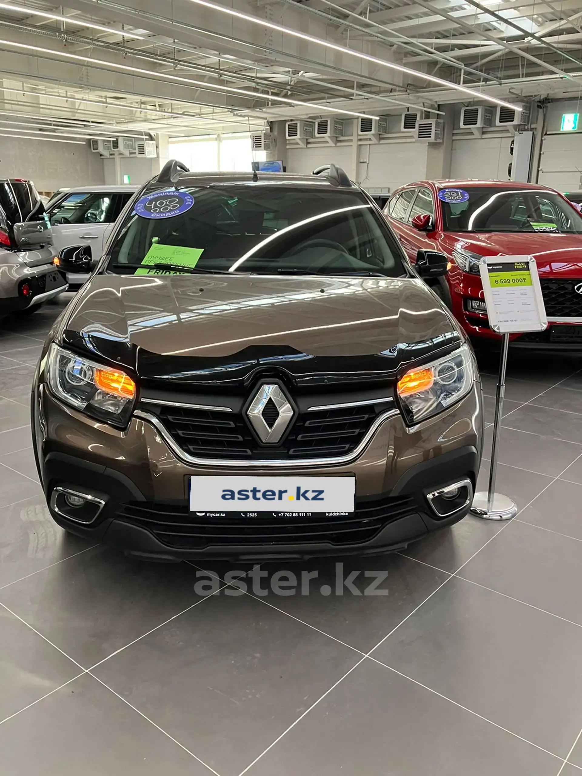 Купить Renault Sandero 2019 года в Алматинской области, цена 6700000 тенге.  Продажа Renault Sandero в Алматинской области - Aster.kz. №c965812