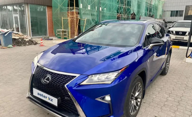 Lexus RX 2019 года за 29 500 000 тг. в Алматы