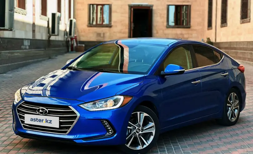 Hyundai Elantra 2017 года за 8 900 000 тг. в Алматы