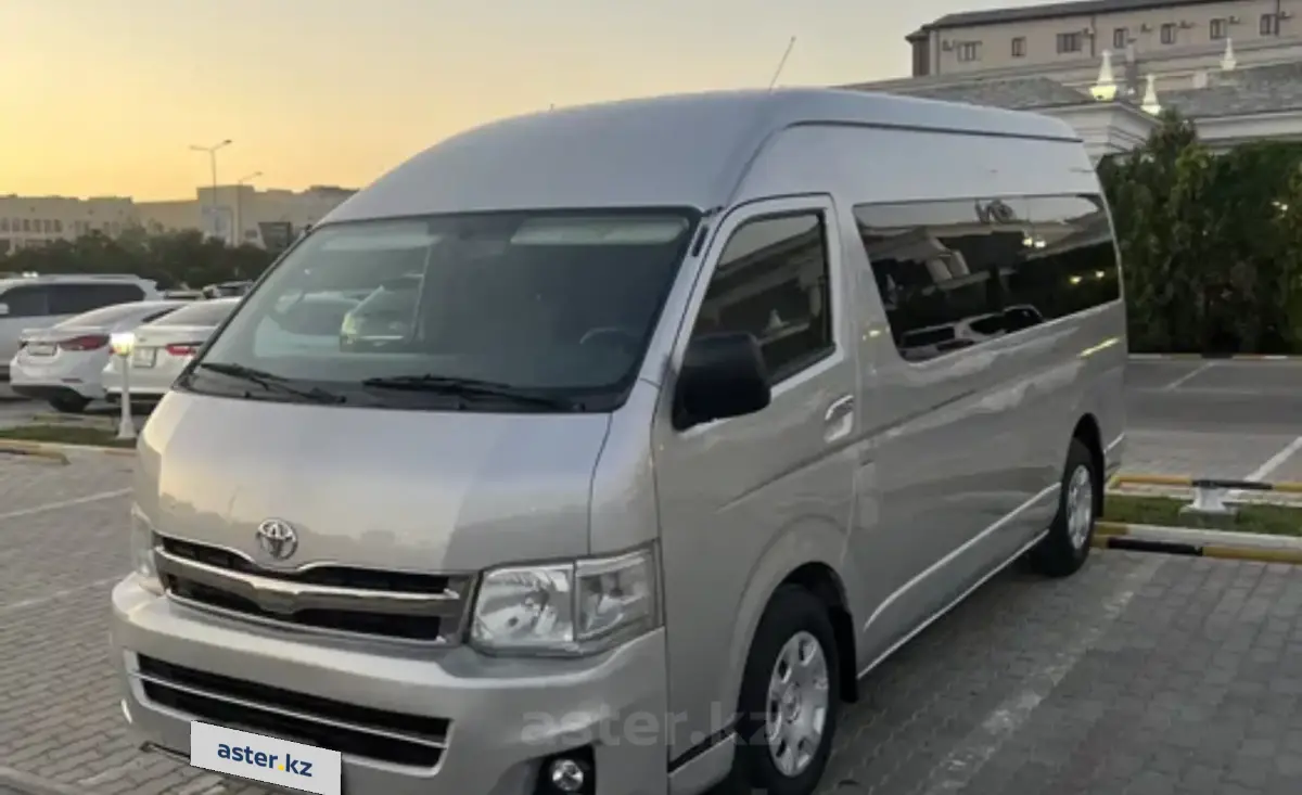 Купить Toyota HiAce 2012 года в Мангистауской области, цена 12500000 тенге.  Продажа Toyota HiAce в Мангистауской области - Aster.kz. №g909258