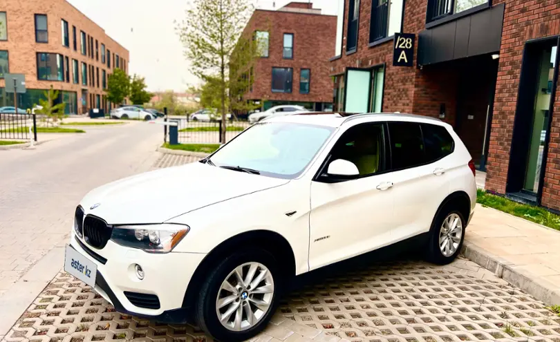 BMW X3 2016 года за 9 600 000 тг. в Алматы