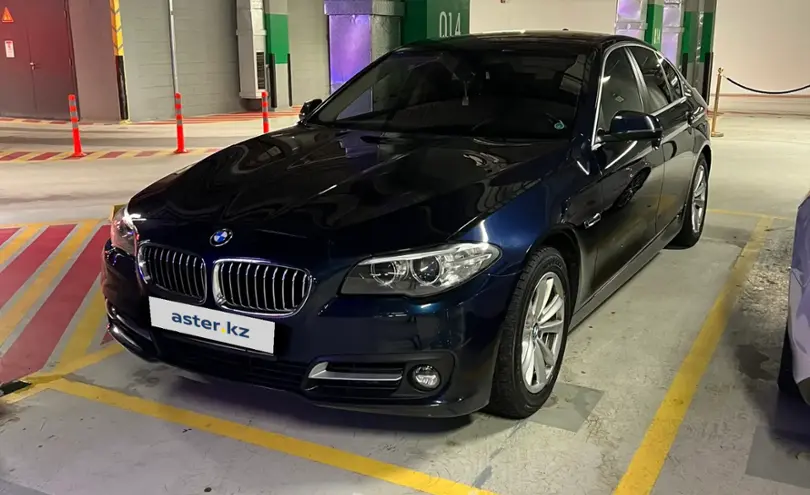 BMW 5 серии 2015 года за 13 800 000 тг. в Астана