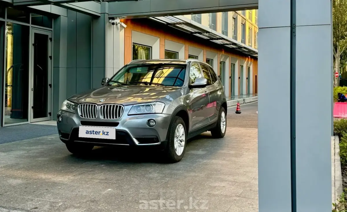 BMW X3 2014 года за 9 900 000 тг. в Алматы