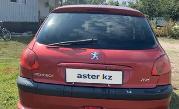 Peugeot 206 2003 года за 1 200 000 тг. в Алматинская область фото 3