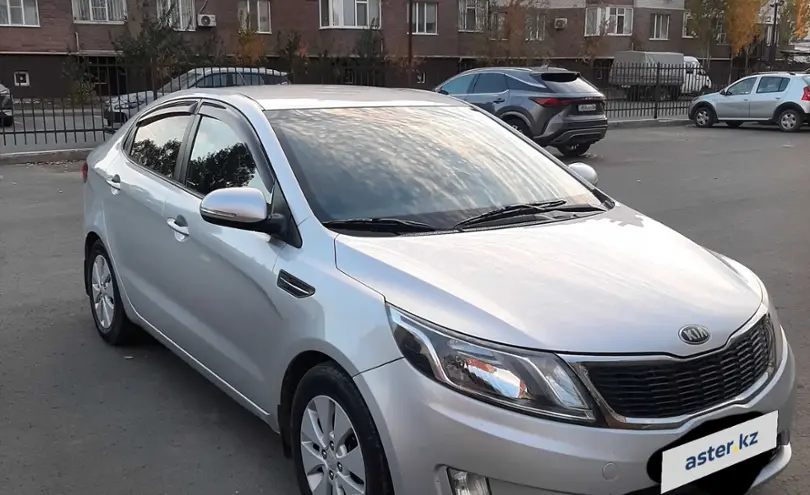 Kia Rio 2013 года за 6 200 000 тг. в Актюбинская область фото 2