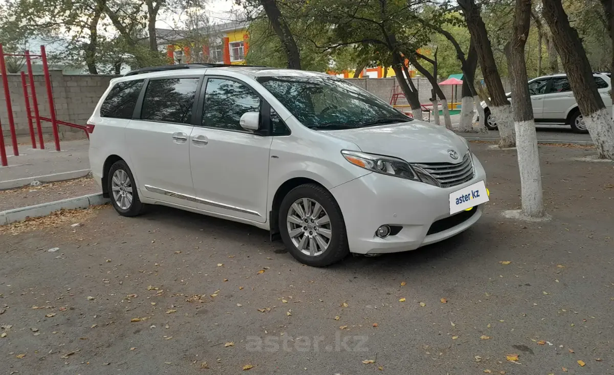 Toyota Sienna 2017 года за 16 000 000 тг. в Жамбылская область фото 2