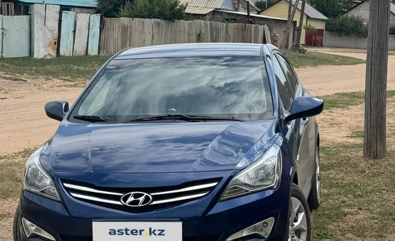 Hyundai Solaris 2015 года за 6 380 000 тг. в Астана фото 3