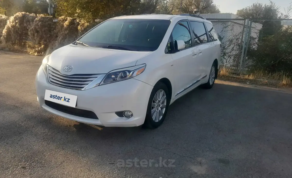 Toyota Sienna 2017 года за 16 000 000 тг. в Жамбылская область фото 1