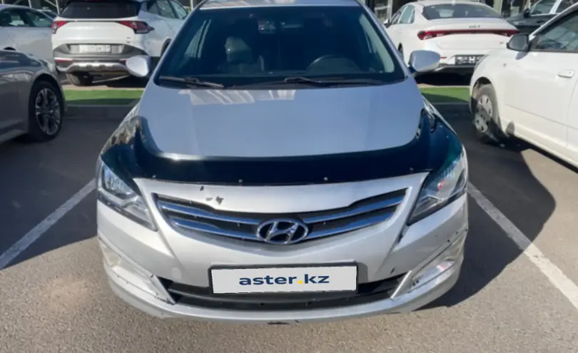 Hyundai Solaris 2015 года за 5 500 000 тг. в Астана фото 2
